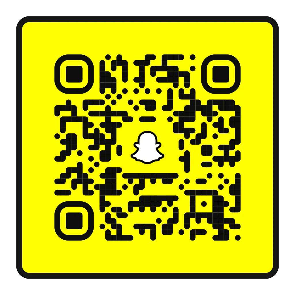 Custom Snapchat QR code design