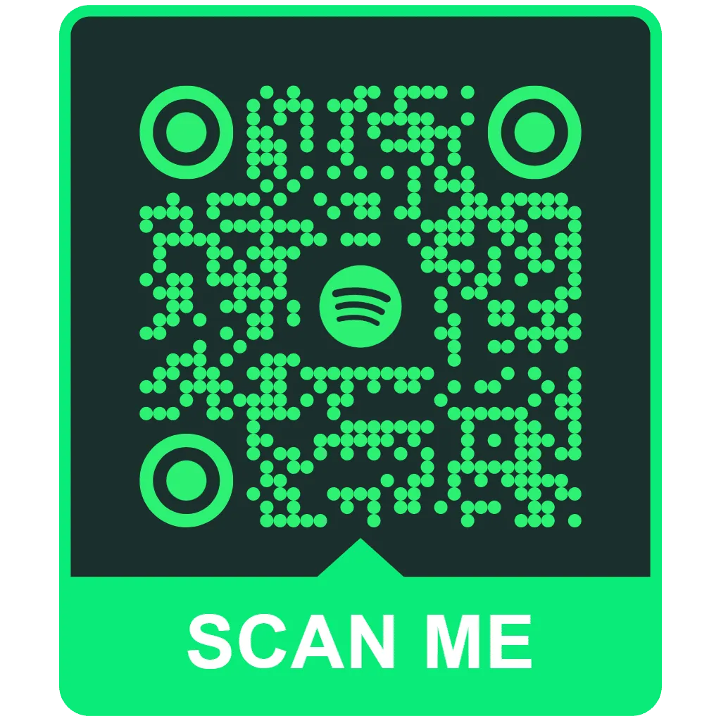 Custom Spotify QR code design